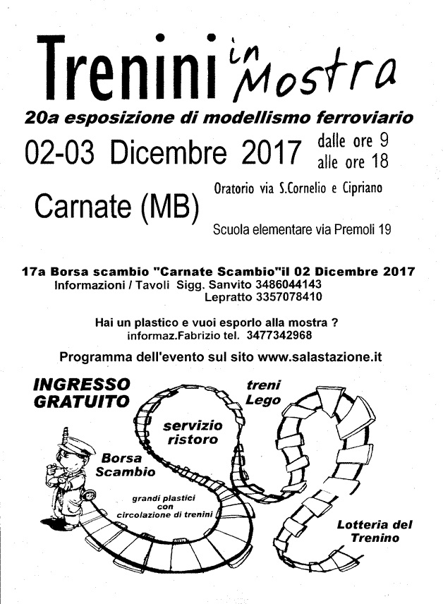 XIX mostra scambio di Modellismo Ferroviario